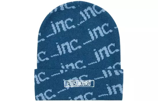 EVISU Шапка унисекс коричневая синяя