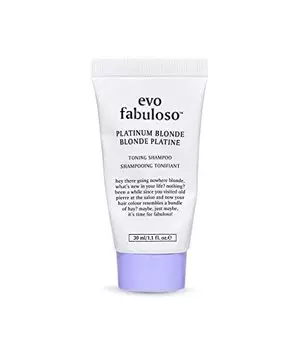 EVO Fabuloso Platinium Blonde Toning Shampoo - Шампунь, устраняющий желтые и медные оттенки 30 мл Inna marka