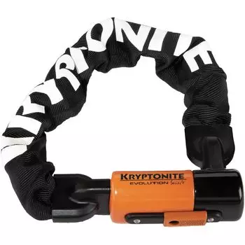 Evolution series 4 1055 мини-встроенный цепной замок Kryptonite, цвет black/orange