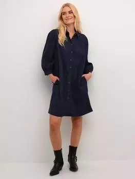 Ева вельветовое платье KAFFE, цвет Midnight Marine