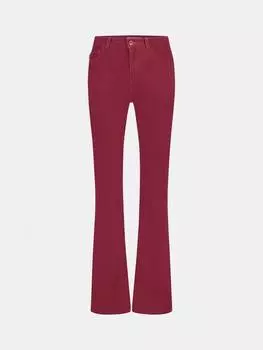 Ева вспышки хлопок брюки Fabienne Chapot, темно-красный