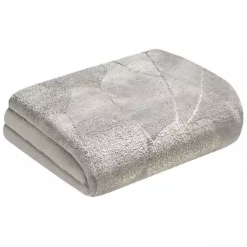 Еврофиранное одеяло на диван одеяло Flano GINKO3 150x200 см медовый желтый Eurofirany, серебро