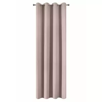 Еврофираны LOGAN штора 135х250 люверсы темно-синий Eurofirany, розовый