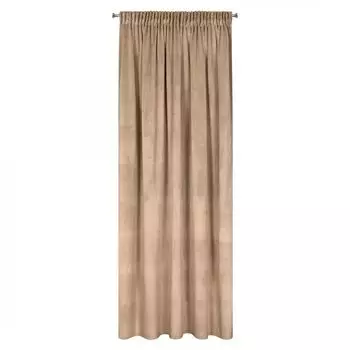Еврофираны MELANIE Гардина 140х270 с рюшами на ленте золотистый Eurofirany, бежевый