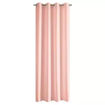Еврофираны RITA штора 140х250 люверсы серый Eurofirany, розовый