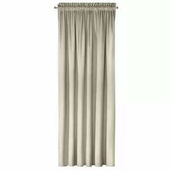 Еврофираны РОЗОВЫЕ Гардины 135х300 с рюшами на ленте бежевые Eurofirany, бежевый