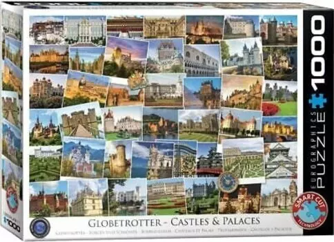 Еврографика, пазл, Globetrotter Castles + Palaces, 1000 шт. EuroGraphics