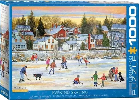 Еврографика, пазл Время кататься, 1000 шт. EuroGraphics