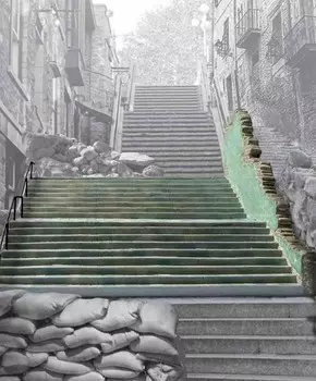 Европейские городские ступени - смола, Airfix 75017