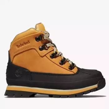 Европейские походные ботинки для малышей Timberland, цвет Wheat Nubuck