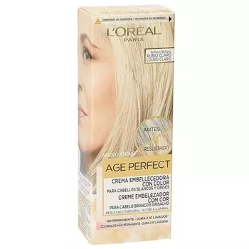 Excel Age Perfect, украшающий крем для волос 1, краска для блонда, 80 мл, L'Oreal