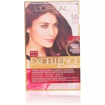 Excellence Cream #515 Матовый светло-коричневый цвет волос, L'Oreal