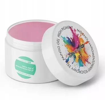 Excellent Painting Gel Высокопигментированный декоративный гель 17 светло-розовый 5 мл