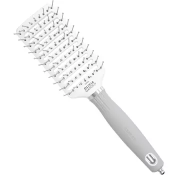 Expert Care Vent Brush Белый и серый M Olivia Garden