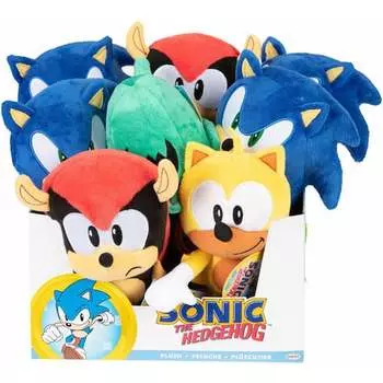 Expositor 8 Peluches Wave 7 Sonic The Hedgehog 22Cm Surtido Jakks Pacific