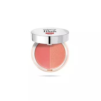 Extreme Blush Duo 130 Matt Salmon — Сияющий персик 4G, Pupa Milano