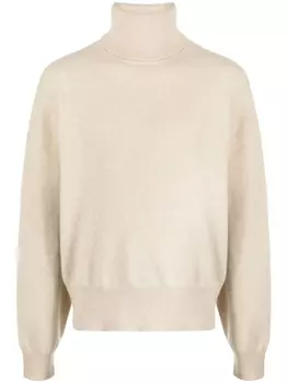 extreme cashmere джемпер n°204 Jill с высоким воротником, нейтральный цвет