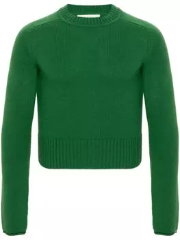 Extreme cashmere кашемировый джемпер No 152, зеленый