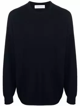 extreme cashmere кашемировый джемпер, синий