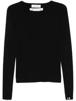 Extreme cashmere свитер n°392 Eel, черный