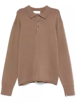 Extreme cashmere свитер с воротником поло, коричневый