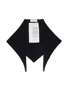 Extreme cashmere вязаный шарф-снуд, синий