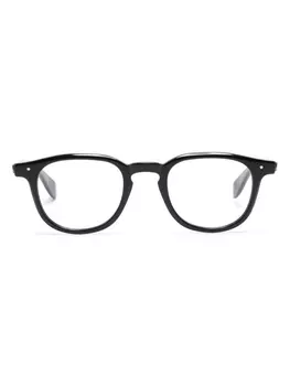 Eyevan7285 очки в круглой оправе, черный