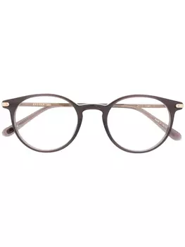 Eyevan7285 очки в круглой оправе, серый