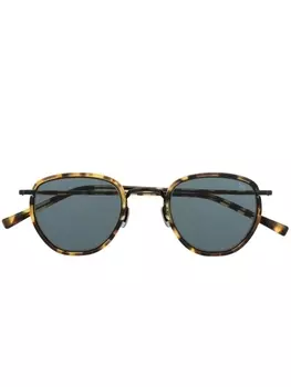 Eyevan7285 солнцезащитные очки в оправе черепаховой расцветки, черный