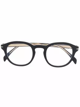Eyewear by David Beckham очки в круглой оправе, черный