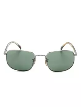 Eyewear by David Beckham солнцезащитные очки в прямоугольной оправе, коричневый