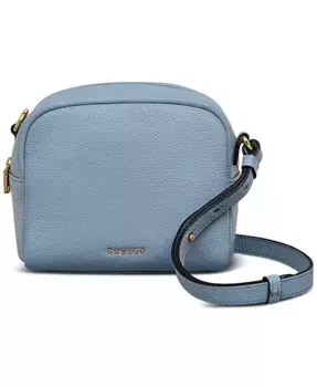 Ежедневная мини-сумка из кожи с молнией через плечо Radley London, синий