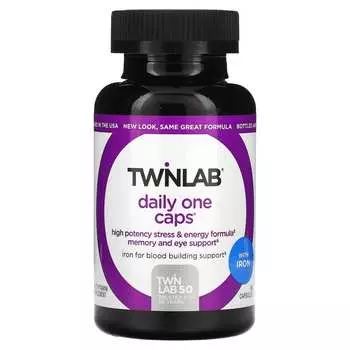 Ежедневные Капсулы Twinlab с железом, 90 капсул