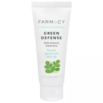 Ежедневный минеральный солнцезащитный крем Green Defense spf 30 Farmacy
