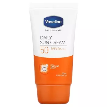 Ежедневный солнцезащитный крем Vaseline Daily Sun Care SPF 50+ PA+++, 50 мл.