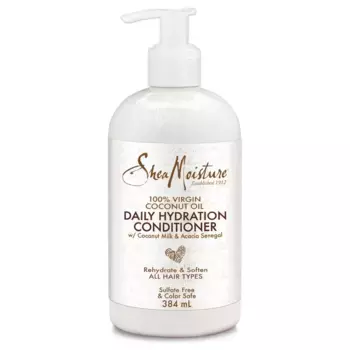 Ежедневный увлажняющий бальзам Shea Moisture со 100% кокосовым маслом первого отжима 384 мл Sheamoisture