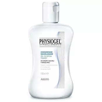 Ежедневный увлажняющий гель для умывания лица для сухой и чувствительной кожи 150 мл Physiogel