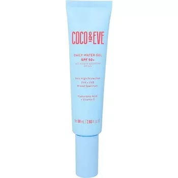 Ежедневный водный гель Spf 50+ Солнцезащитный крем Увлажняющий легкий солнцезащитный крем для лица австралийского производства, Coco & Eve