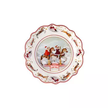Ежегодная миска Annual Christmas Edition, маленькая, 2024 г, 16,5 см Villeroy & Boch, красочный