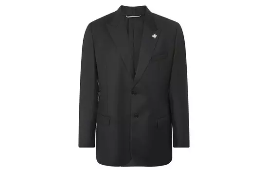 Ежеквартальные новинки деловой костюм мужской черный Dior, черный