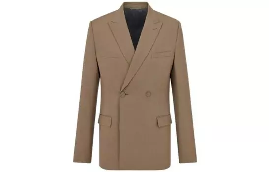 Ежеквартальные новинки деловой костюм мужской коричневый Dior, коричневый