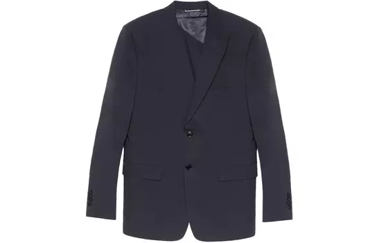 Ежеквартальные новинки деловой костюм мужской синий Dior, синий