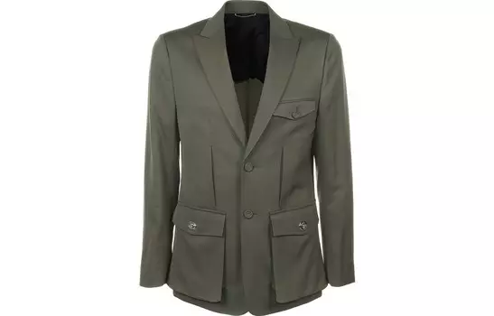 Ежеквартальные новинки деловой костюм мужской зеленый Dior, зеленый