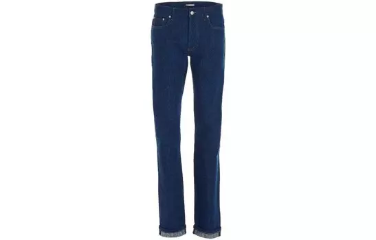 Ежеквартальные новинки Джинсы мужские синие Dior, синий