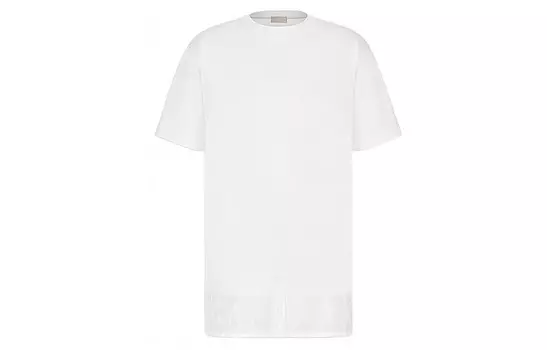 Ежеквартальные новинки Футболка мужская белая Dior, белый