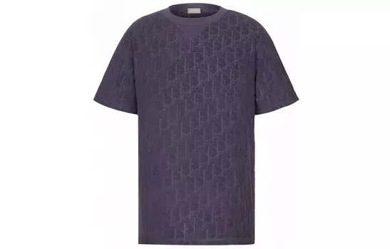 Ежеквартальные новинки Футболка мужская фиолетовая Dior, фиолетовый