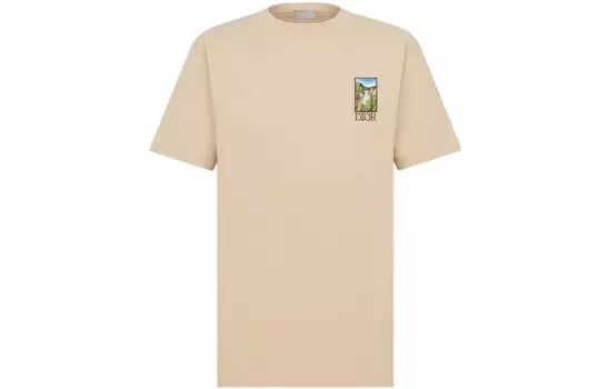 Ежеквартальные новинки Футболка мужская Ivory Dior, слоновая кость