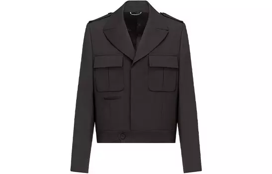 Ежеквартальные новинки Куртка мужская черная Dior, черный