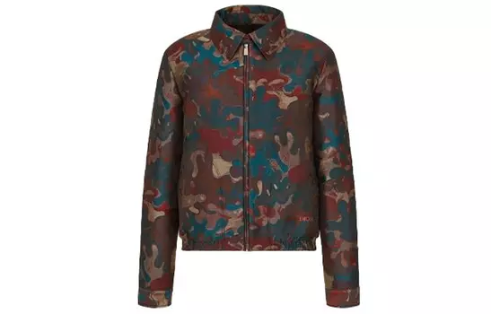 Ежеквартальные новинки Куртка мужская камуфляжная Dior, цвет Camouflage