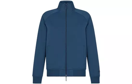 Ежеквартальные новинки Куртка мужская синяя Dior, синий